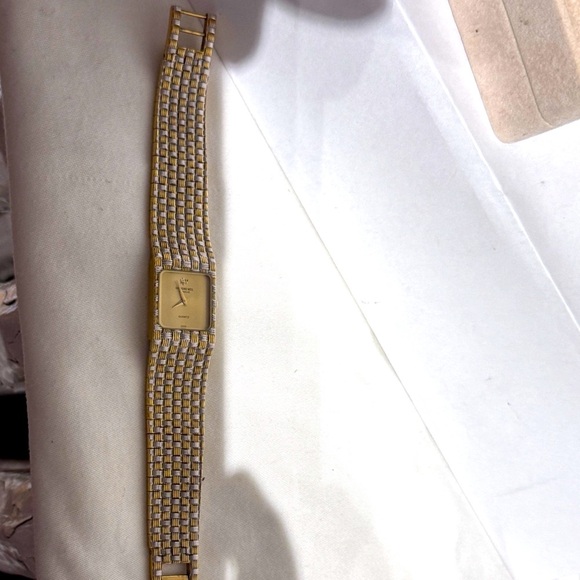 ⌚ Vintage 80's Raymond Weil 18K Gold and Silver Quartz Watch - #9058 - Picture 11 of 16